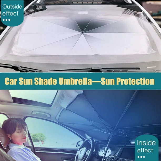 Umbrella Sun Shade for Car Windshield