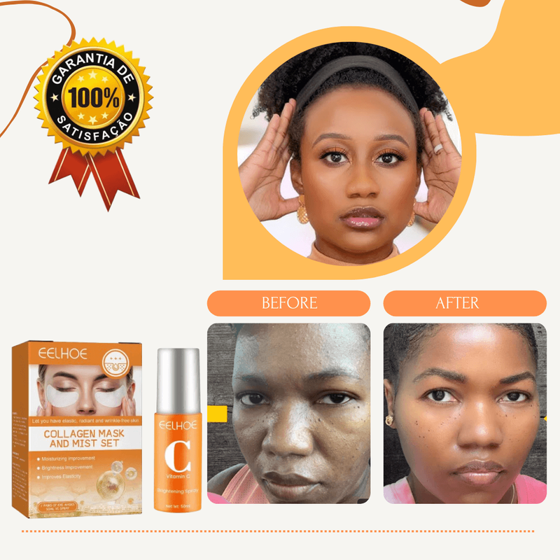 Collagen Eye Mask Spray Set