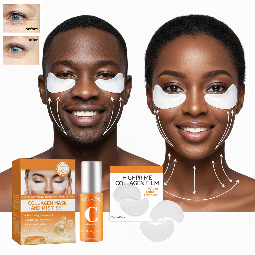 Collagen Eye Mask Spray Set