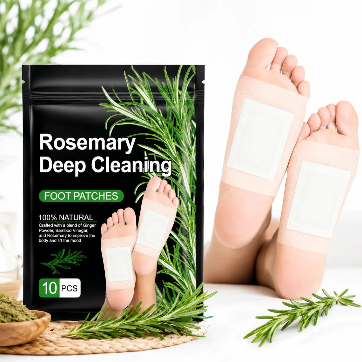 FOOT PATCH DETOXIFY 10 PCS