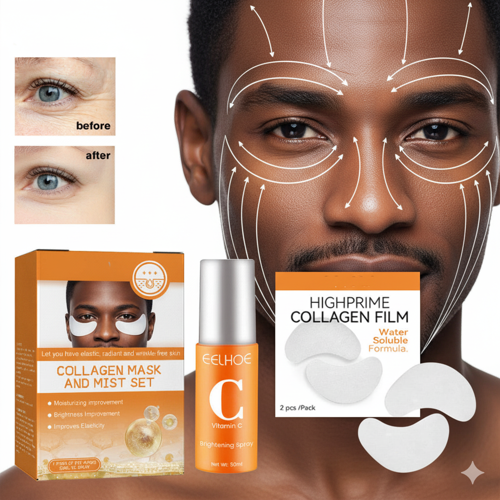 Collagen Eye Mask Spray Set